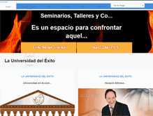 Tablet Screenshot of launiversidaddelexito.com